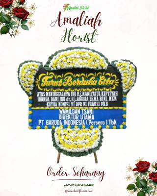 Papan Bunga Duka di Seruyan Raya