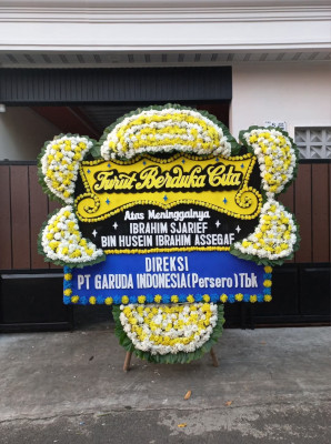Papan Bunga Duka di Seruyan Raya
